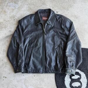 Vintage 90s Leather Black Jacket
